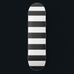 Zebra Stripe Persoonlijk Skateboard<br><div class="desc">Aangepaste zebra stripe skateboard dek.</div>
