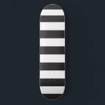 Zebra Stripe Persoonlijk Skateboard<br><div class="desc">Aangepaste zebra stripe skateboard dek.</div>