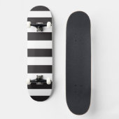Zebra Stripe Persoonlijk Skateboard (Voorkant)