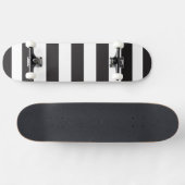 Zebra Stripe Persoonlijk Skateboard (Horizontaal)