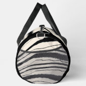 Zebra Stripe Print Athletic Gym Travel Carry On  Plunjezak (Rechts)