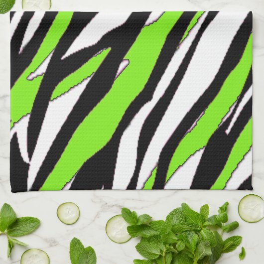Zebra Stripe Theedoek (Gevouwen)