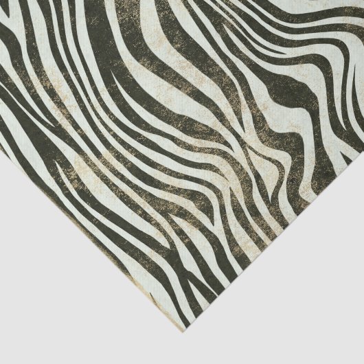Zebra Stripe Tissuepapier (Detail)