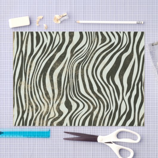 Zebra Stripe Tissuepapier (Craft)