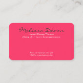 ZEBRA STRIPE VISITEKAARTJES (Achterkant)