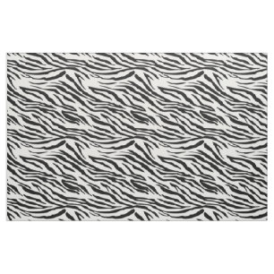 Zebra Stripe zwart-wit stof