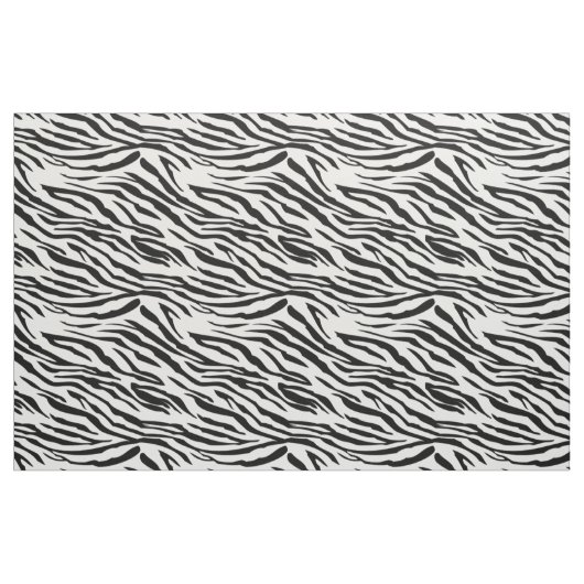 Zebra Stripe zwart-wit stof (Yard (91,4 cm))