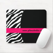 Zebra Striped Mousepad Muismat (Met muis)