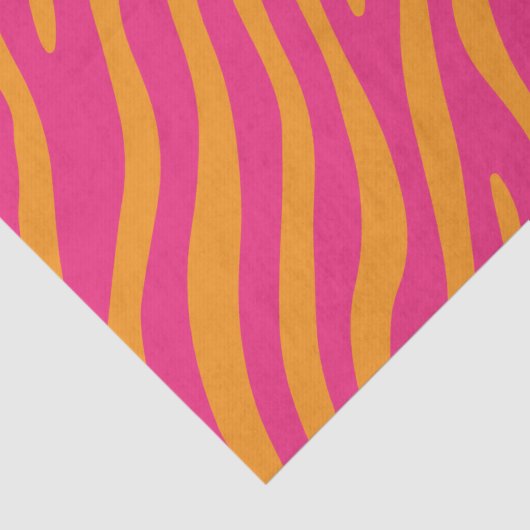 Zebra Striped Wijzigen in willekeurige kleuren Tissuepapier (Detail)