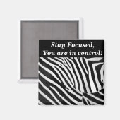 Zebra Stripes#3_ Magneet (Voorkant / Achterkant)