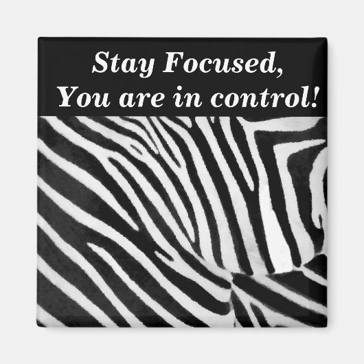 Zebra Stripes#3_ Magneet (Voorkant)