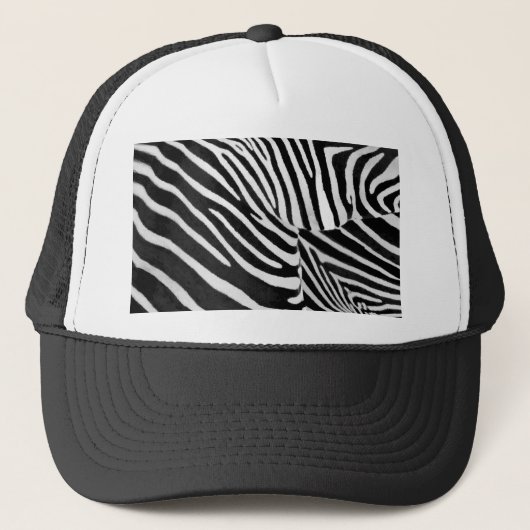 Zebra Stripes#3_ Trucker Pet (Voorkant)