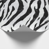 Zebra Stripes Animal Print Cadeaupapier (Hoek)
