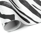 Zebra Stripes Animal Print Cadeaupapier (Rol Hoek)