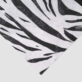 Zebra Stripes Animal Print ontkoppeling Tissuepapier (Detail)