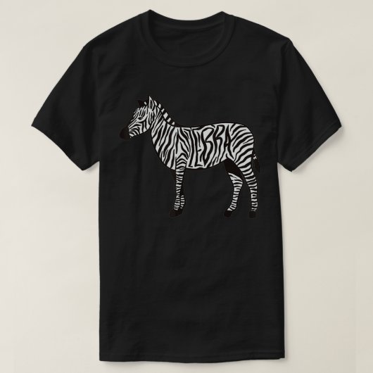 Zebra Stripes Animal Zebra  T-shirt (Design voorkant)