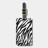 Zebra Stripes Bagagelabel (Voorkant verticaal)