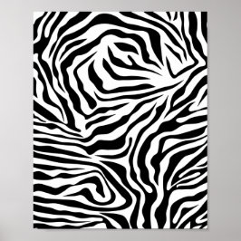 Zebra Stripes Black and White Wild Animal Print