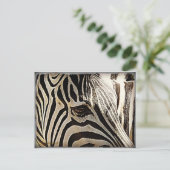 Zebra "Stripes" Briefkaart (Staand voorkant)