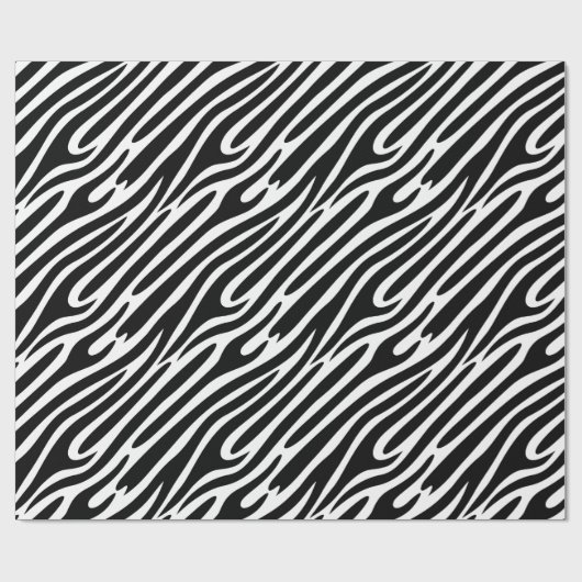 Zebra Stripes Cadeaupapier (Vlak)