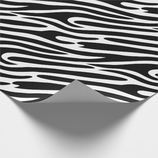 Zebra Stripes Cadeaupapier (Hoek)
