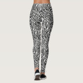 Zebra Stripes  Color Yoga Jogging Leggings (Achterkant)