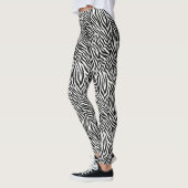 Zebra Stripes  Color Yoga Jogging Leggings (Links)