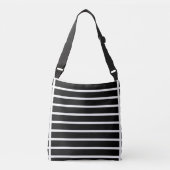 Zebra Stripes Crossbody Tas (Voorkant)
