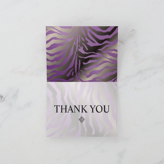 Zebra Stripes/Dankuwel kaarten (Binnen)