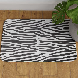 Zebra Stripes Dierenprint Grote Badmat