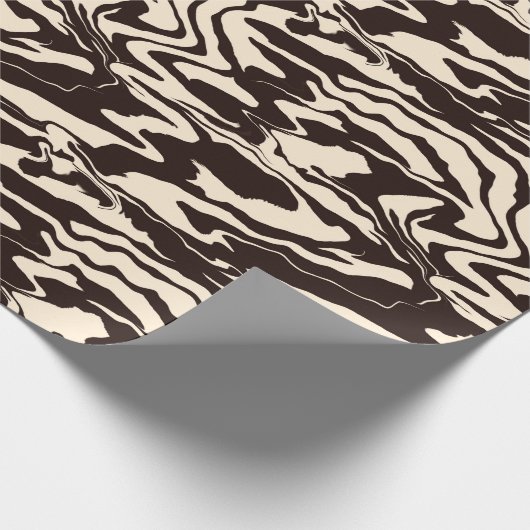 Zebra Stripes Dierenprint inpakpapier (Hoek)