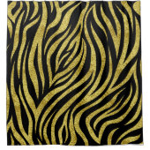 Zebra Stripes Douchegordijn (Voorkant)