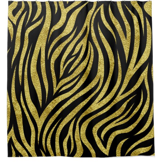 Zebra Stripes Douchegordijn (Voorkant)