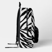 Zebra Stripes gepersonaliseerd Bedrukte Rugzak (Links)