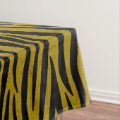 Zebra Stripes in Safari Black and Brown Tafelkleed (Voorbeeld)