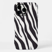 Zebra Stripes iPhone Case – Black & White Pattern iPhone Hoesje (Achterkant)