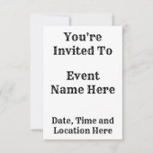 Zebra Stripes Kaart (Voorkant)