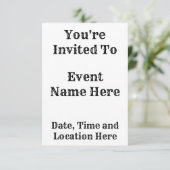 Zebra Stripes Kaart (Staand voorkant)