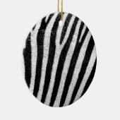 zebra Stripes Keramisch Ornament (Rechts)