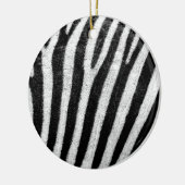 zebra Stripes Keramisch Ornament (Links)