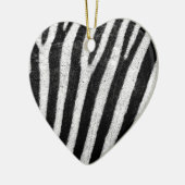 zebra Stripes Keramisch Ornament (Links)