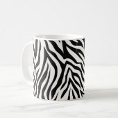 Zebra Stripes Koffiemok (Voorkant links)