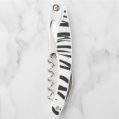 Zebra Stripes Kurkentrekker (Voorkant)