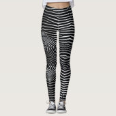 Zebra Stripes Leggings (Voorkant)