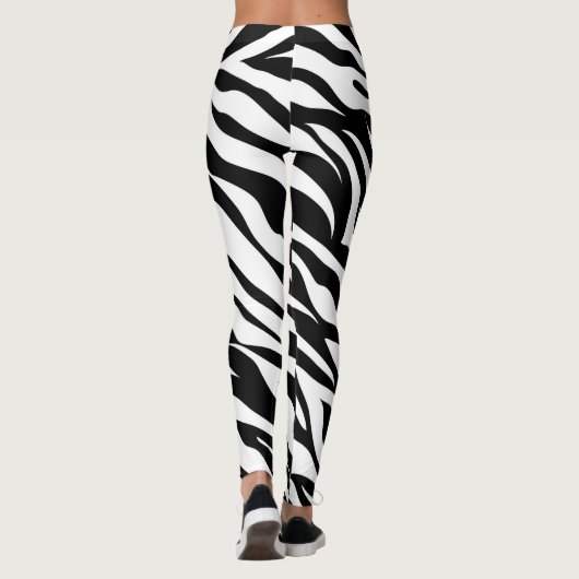 Zebra Stripes Leggings (Achterkant)
