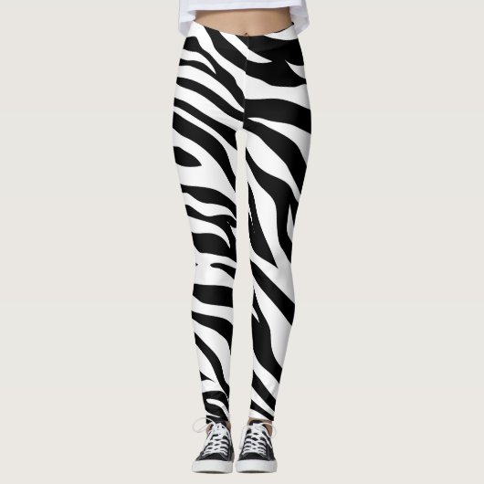 Zebra Stripes Leggings (Voorkant)