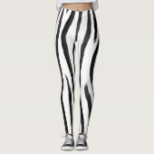 Zebra Stripes Leggings (Voorkant)