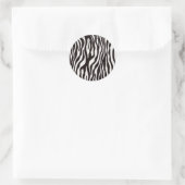 Zebra Stripes Mix & Match Collectables - Ronde Sticker (Tas)