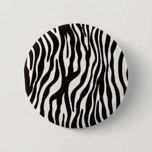 Zebra Stripes Mix & Match Collectafels - Ronde Button 5,7 Cm