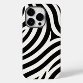 Zebra Stripes Moderne Print Case-Mate iPhone Case (Achterkant)